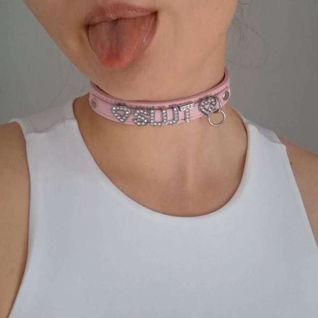Personalized Initial Letters Choker Collar for Unique & Love | JNSDec168
