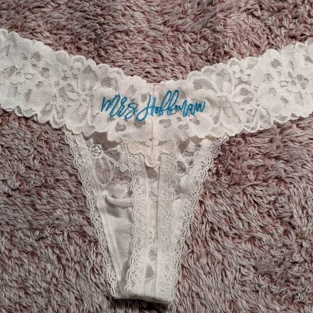 Personalized Embroidered Lace Thong for Unique & Love | JNSCloth23