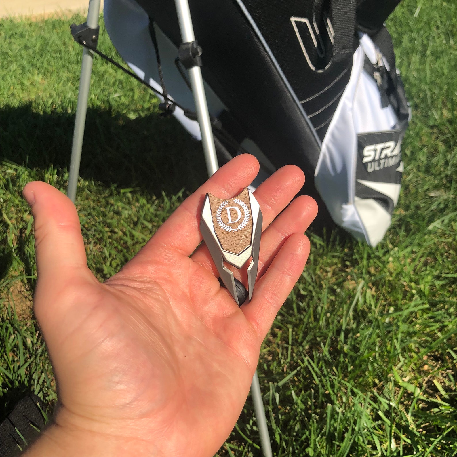 Personalized Monogram Golf Divot Tool and Ball Marker Set | JNSTool06