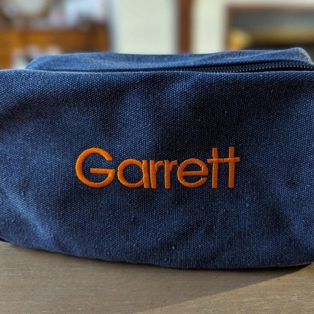 Personalized Monogram Embroidered Toiletry Bag for Unique & Love | JNSBag55