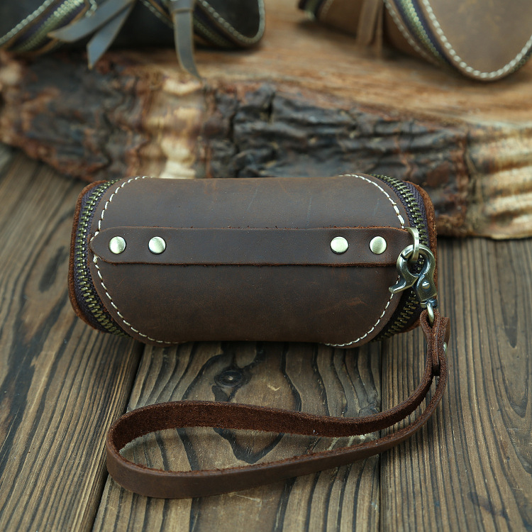 Personalized Monogram Engraving Leather Key Bag for Unique & Love | JNSBag84