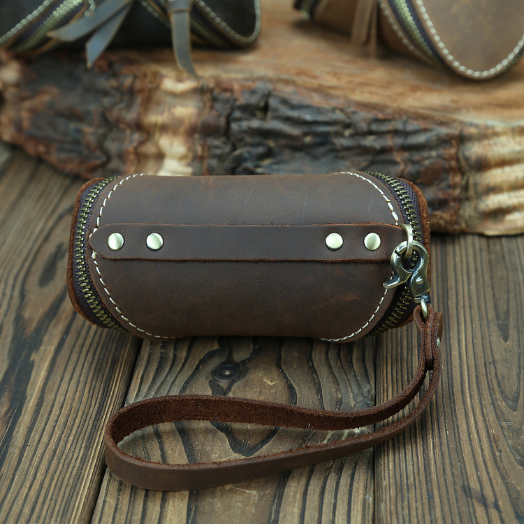 Personalized Monogram Engraving Leather Key Bag for Unique & Love | JNSBag84