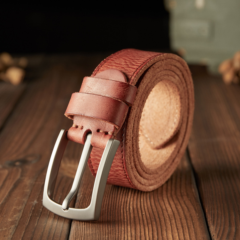 Personalized Handmade Engraved Genuine Leather Belt for Men | JNSCloth18