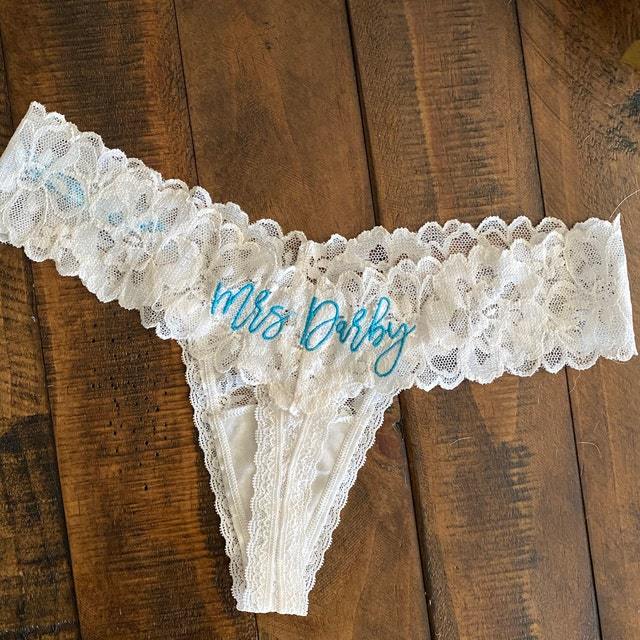 Personalized Embroidered Lace Thong for Unique & Love | JNSCloth23