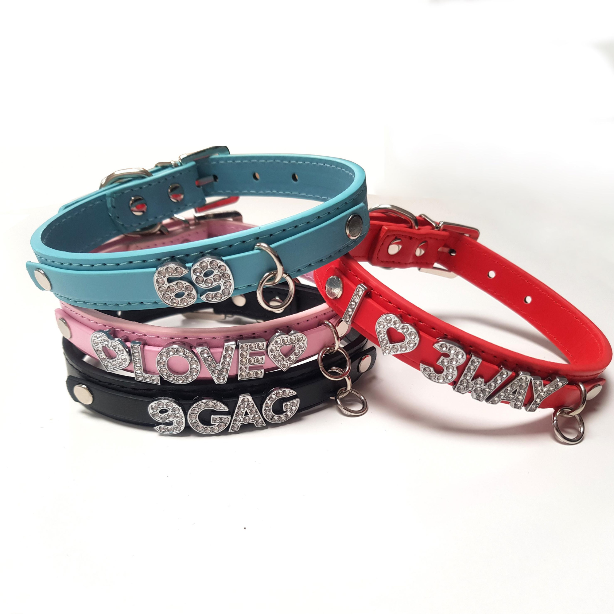 Personalized Initial Letters Choker Collar for Unique & Love | JNSDec168