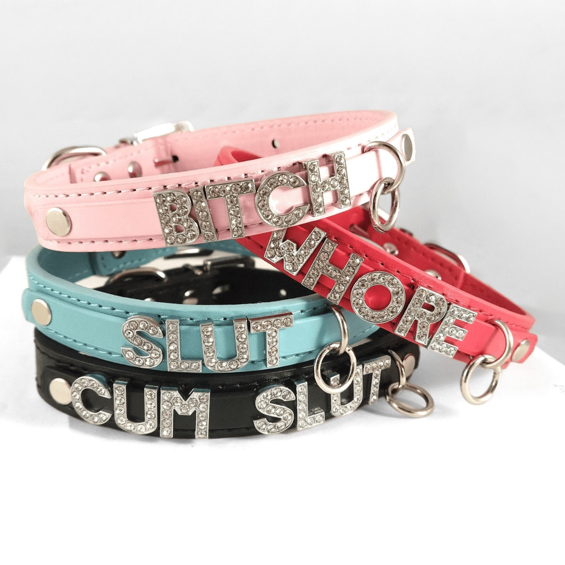 Personalized Initial Letters Choker Collar for Unique & Love | JNSDec168