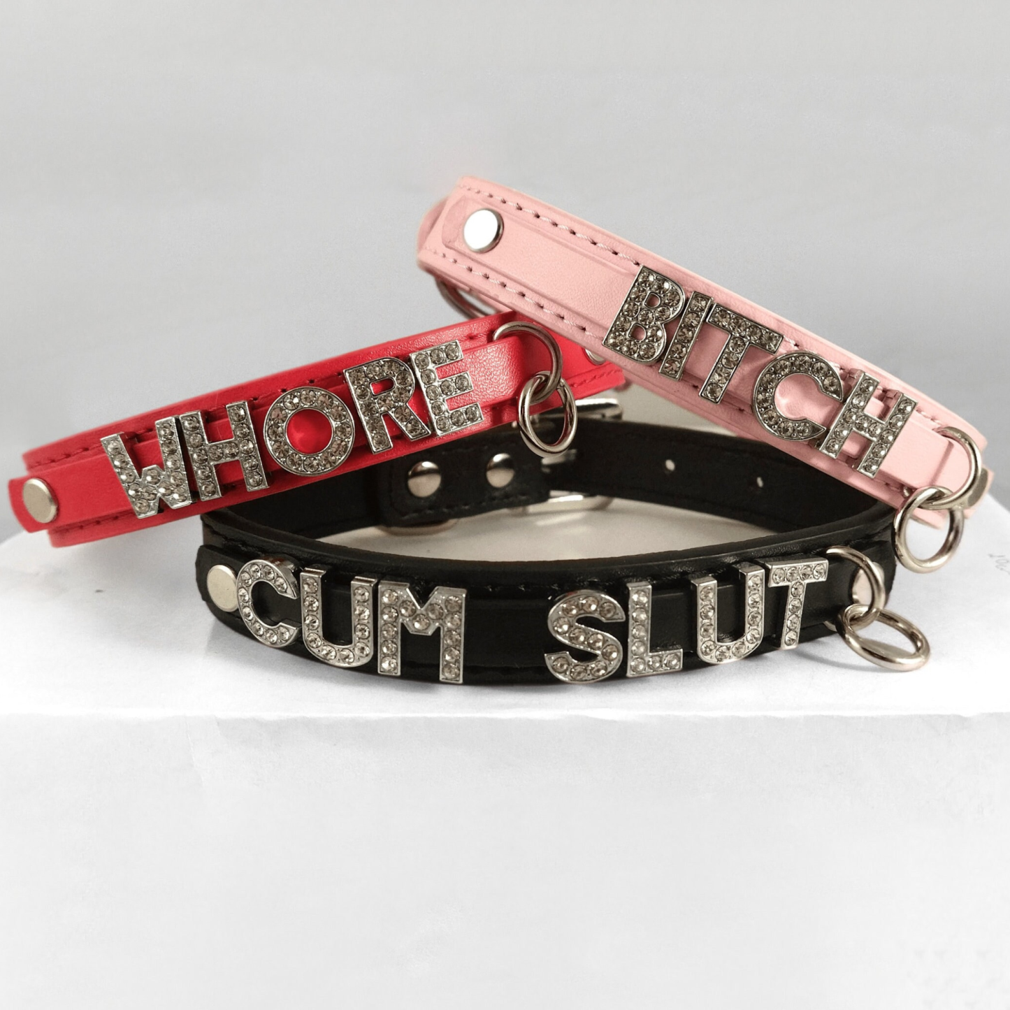 Personalized Initial Letters Choker Collar for Unique & Love | JNSDec168