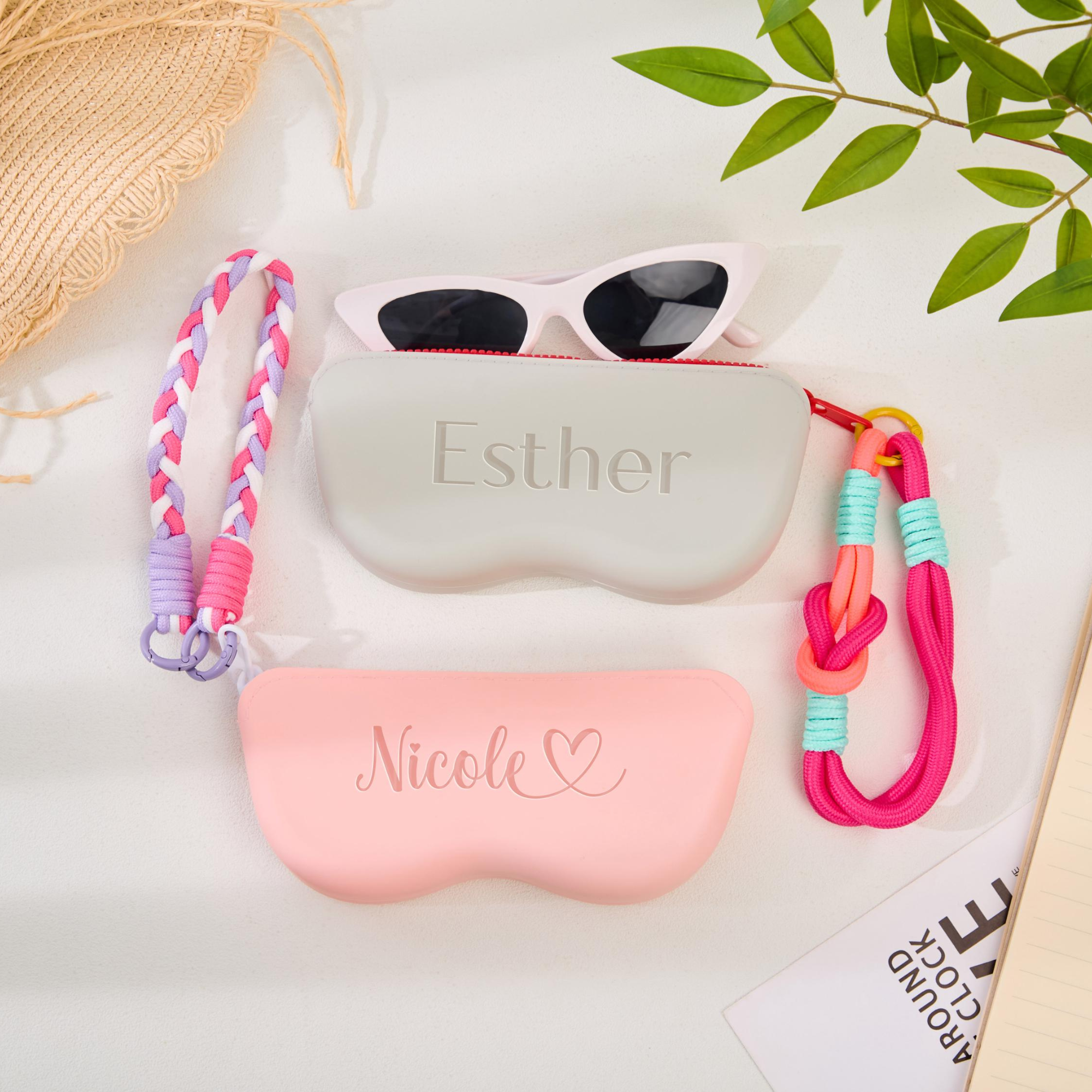Personalized Portable Silicone Glasses Bag for Unique & Love | JNSCase13