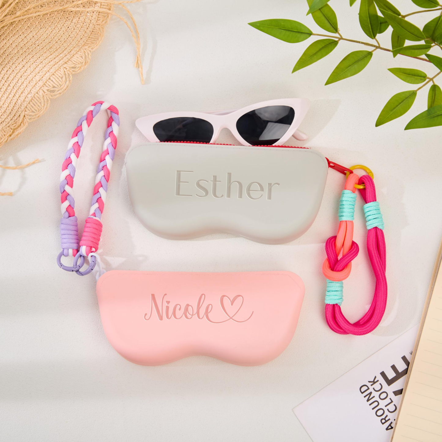 Personalized Portable Silicone Glasses Bag for Unique & Love | JNSCase13