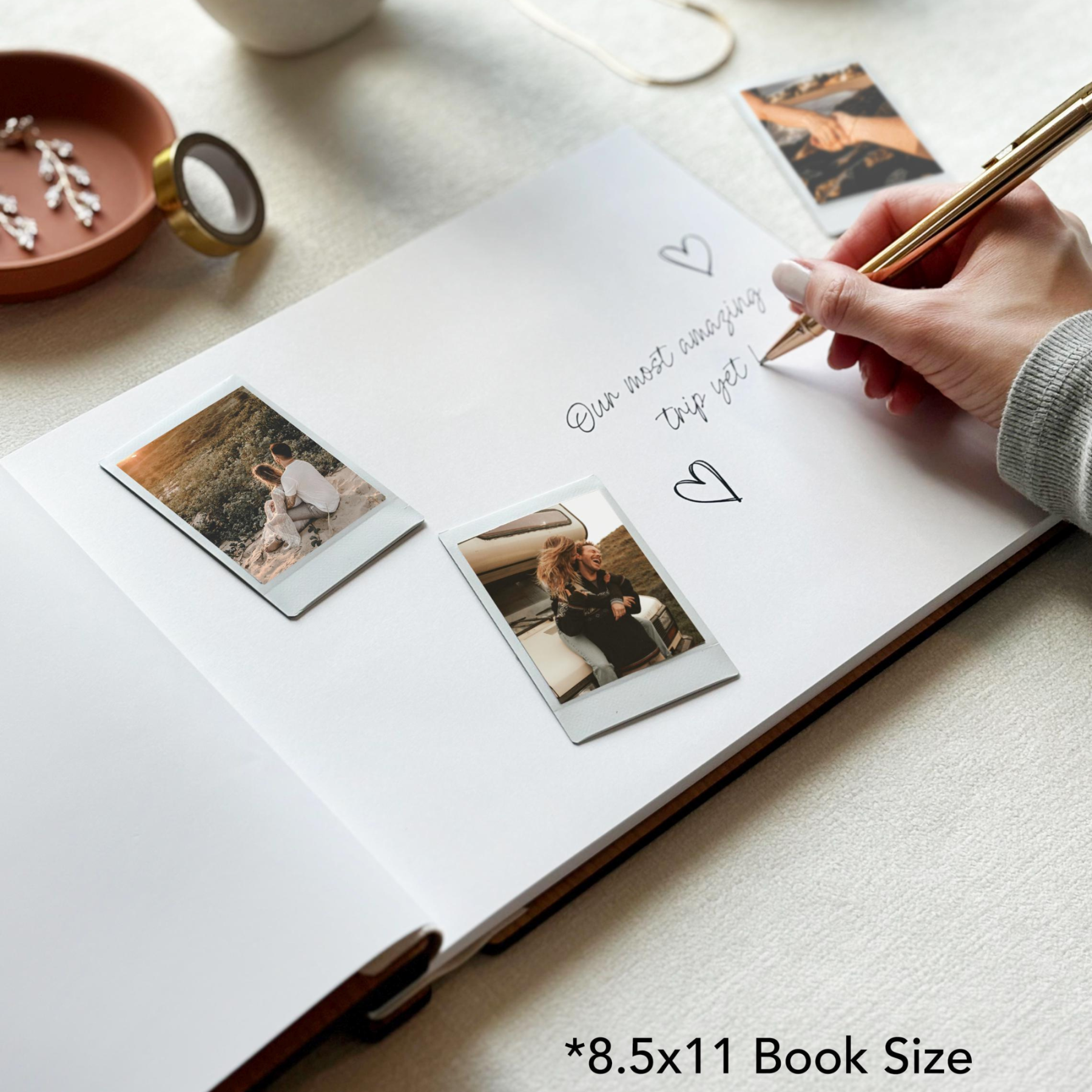 Personalized Wooden Scrapbook for Unique & Love for Unique & Love | JNSDec174