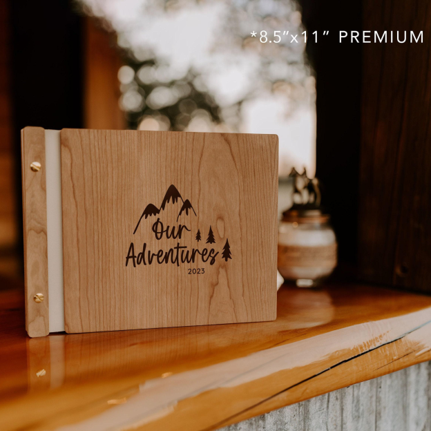 Personalized Wooden Scrapbook for Unique & Love for Unique & Love | JNSDec174