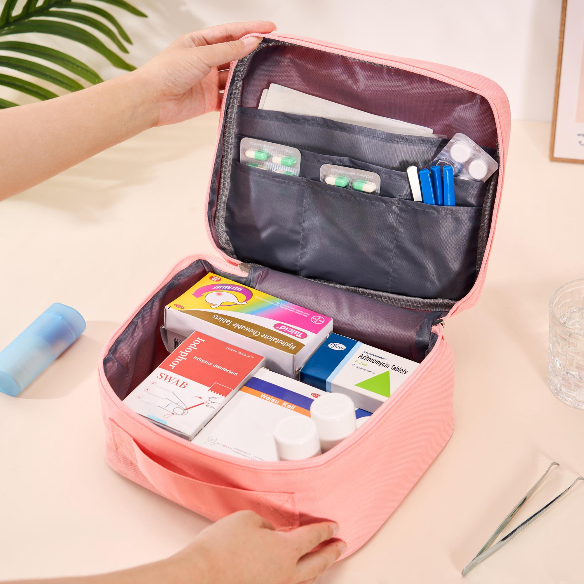 Personalized Medicine Bag Organizer for Unique & Love | JNSBag112