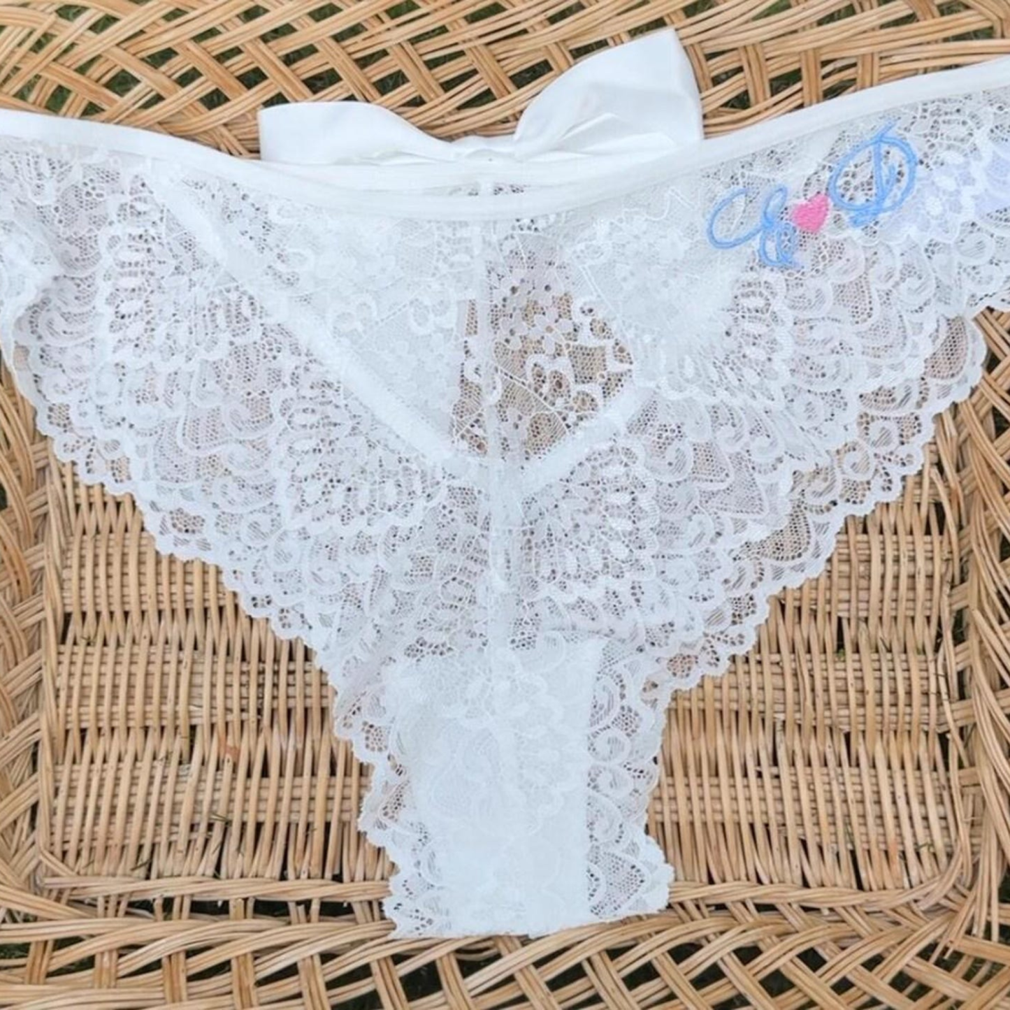 Personalized Embroidered Lace Underwear for Unique & Love | JNSCloth52