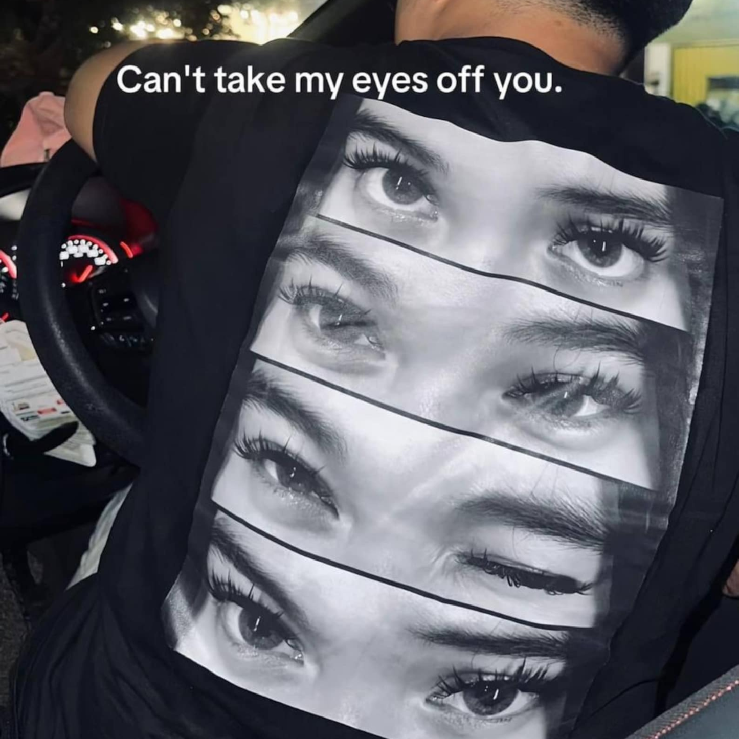 Personalized The Look Of Love Eye Couple T-Shirt for Unique & Love | JNSCloth54