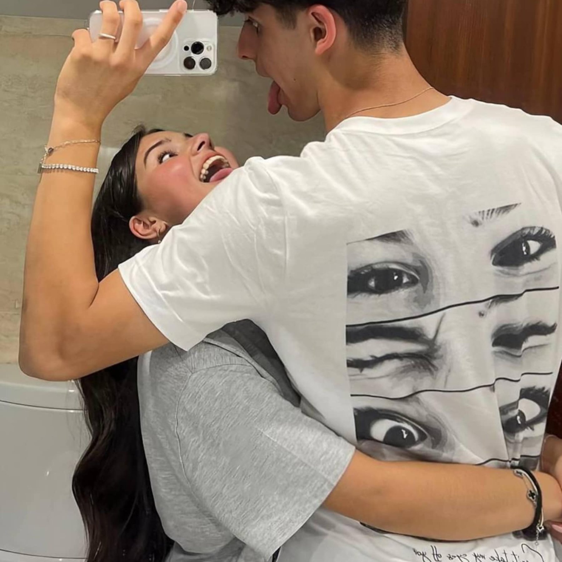 Personalized The Look Of Love Eye Couple T-Shirt for Unique & Love | JNSCloth54