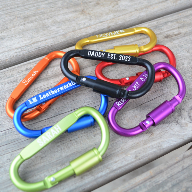 Personalized Engraved Locking Carabiner Clip for Unique & Love | JNSTool26