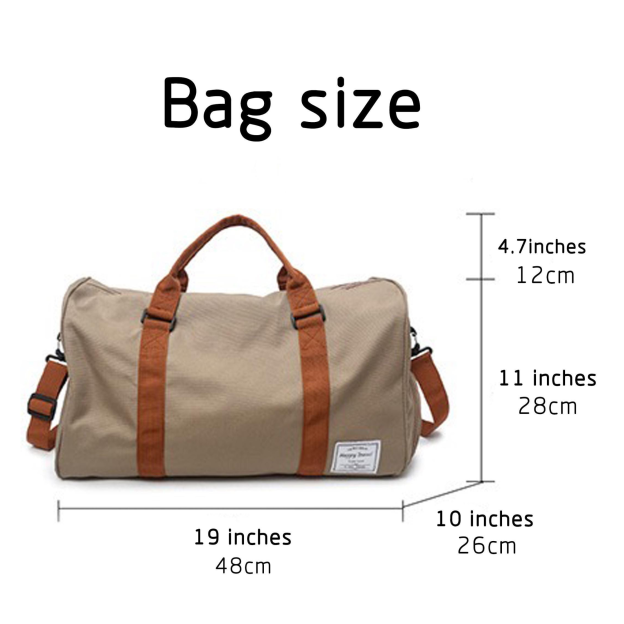 Personalized Embroidered Travel Duffle Bag for Unique & Love | JNSBag119