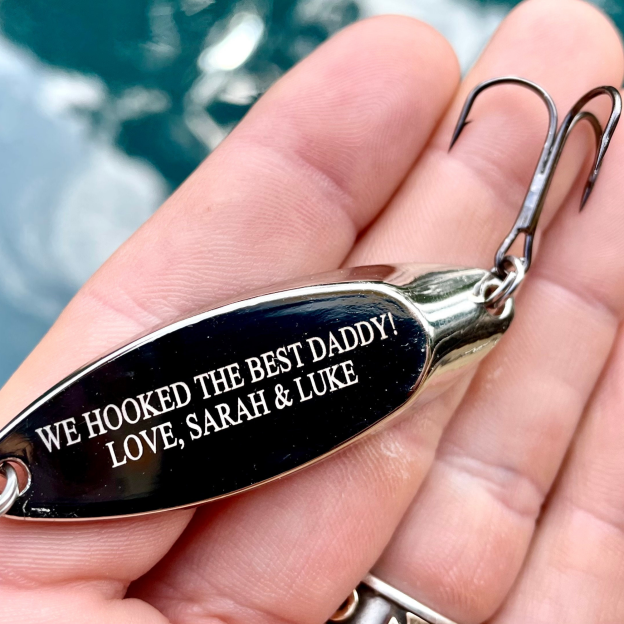 Personalized Engraved Fishing Lure Hook for Unique & Love | JNSTool17