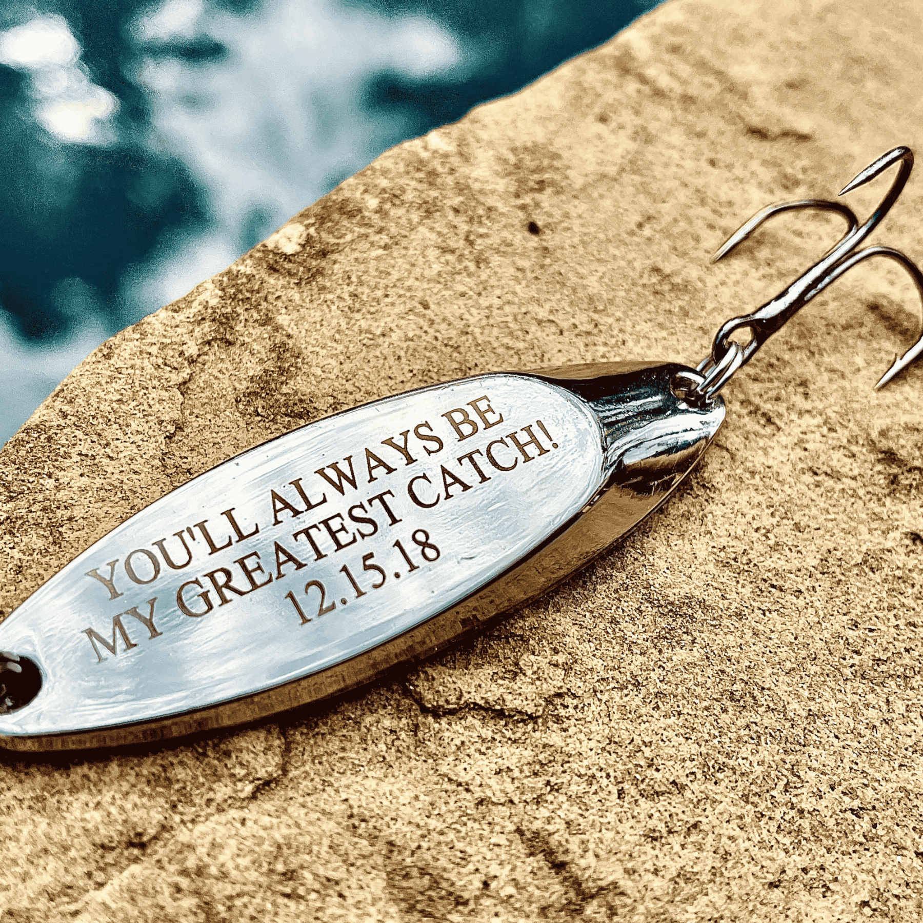 Personalized Engraved Fishing Lure Hook for Unique & Love | JNSTool17