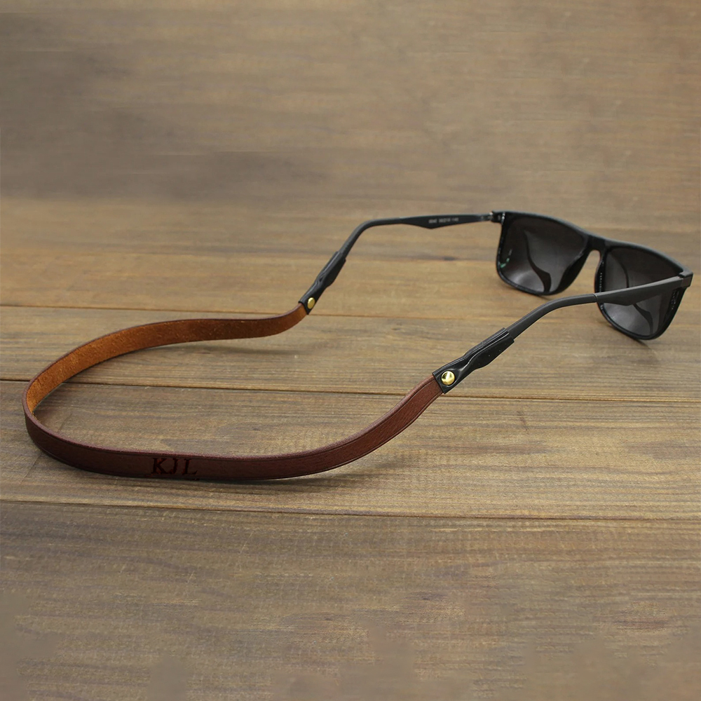 Personalized Name Leather Strap for Sunglasses for Unique & Love | JNSDec157