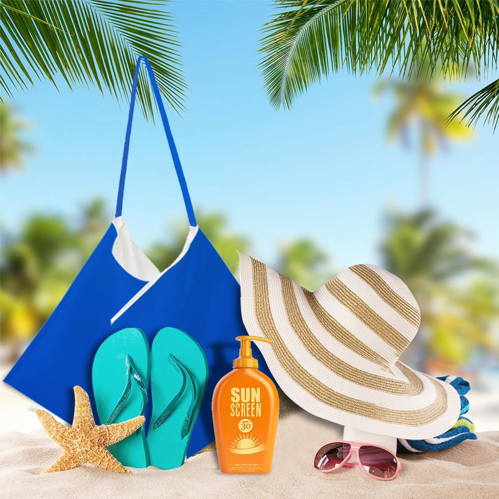 Personalized Name Beach Chair Cover Towel with Side Pockets for Unique & Love | JNSTowel07