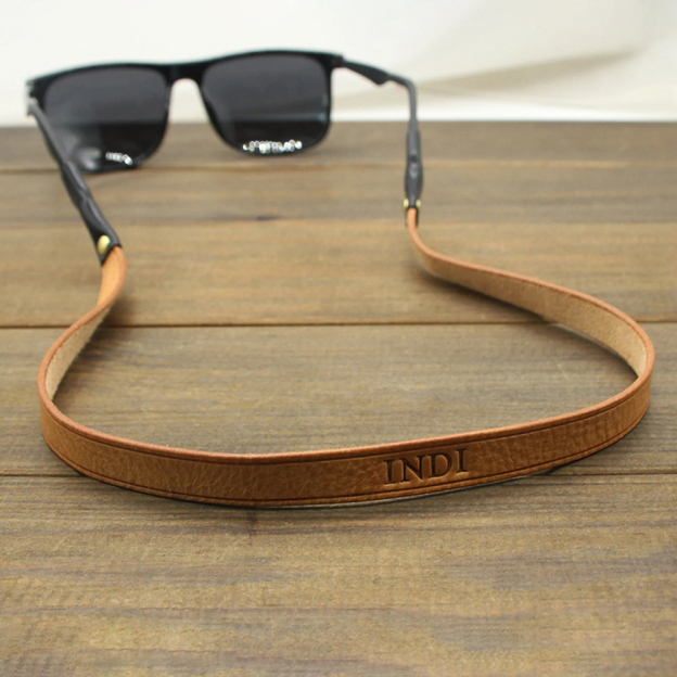 Personalized Name Leather Strap for Sunglasses for Unique & Love | JNSDec157