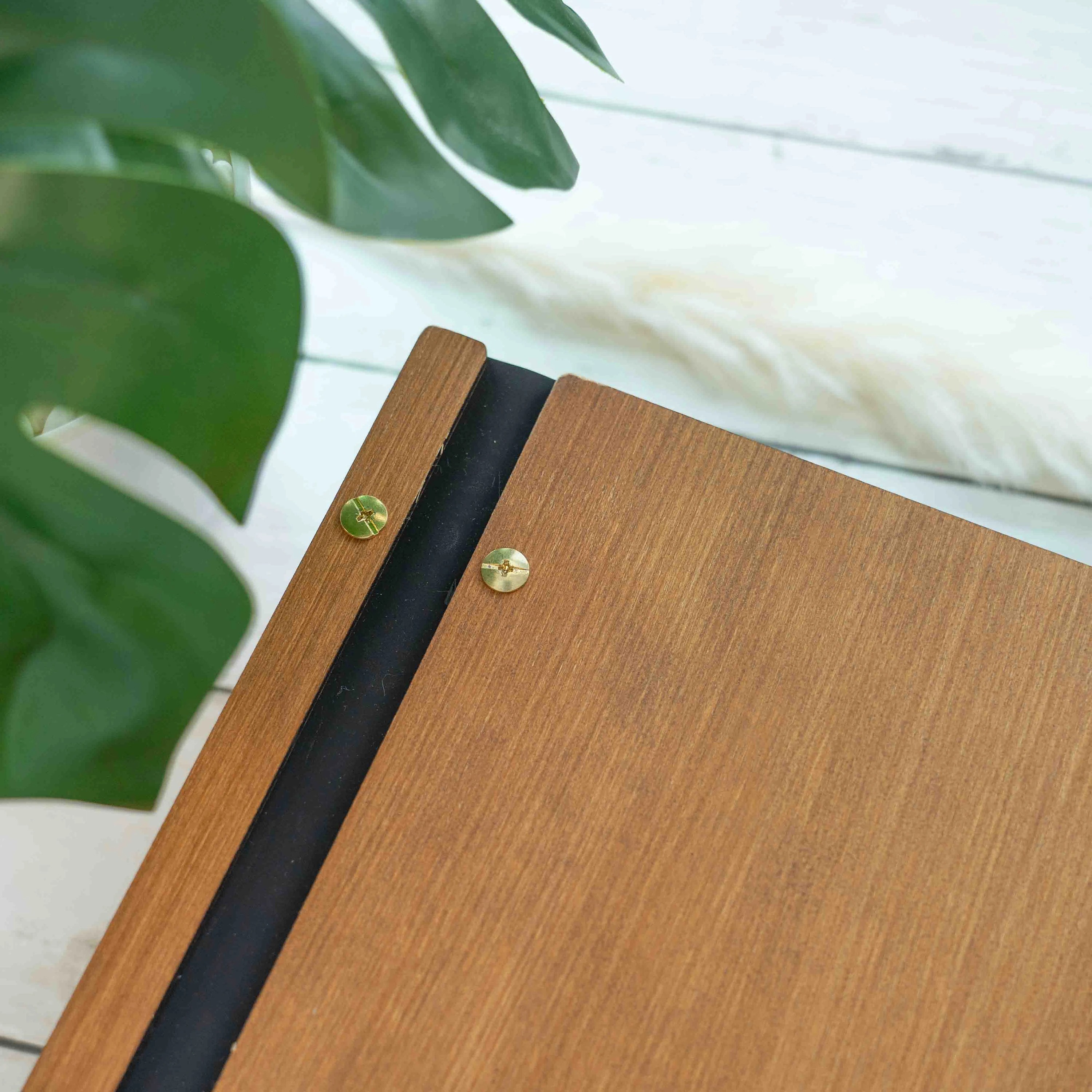 Personalized Wooden Travel Scrapbook Book for Unique & Love | JNSDec160