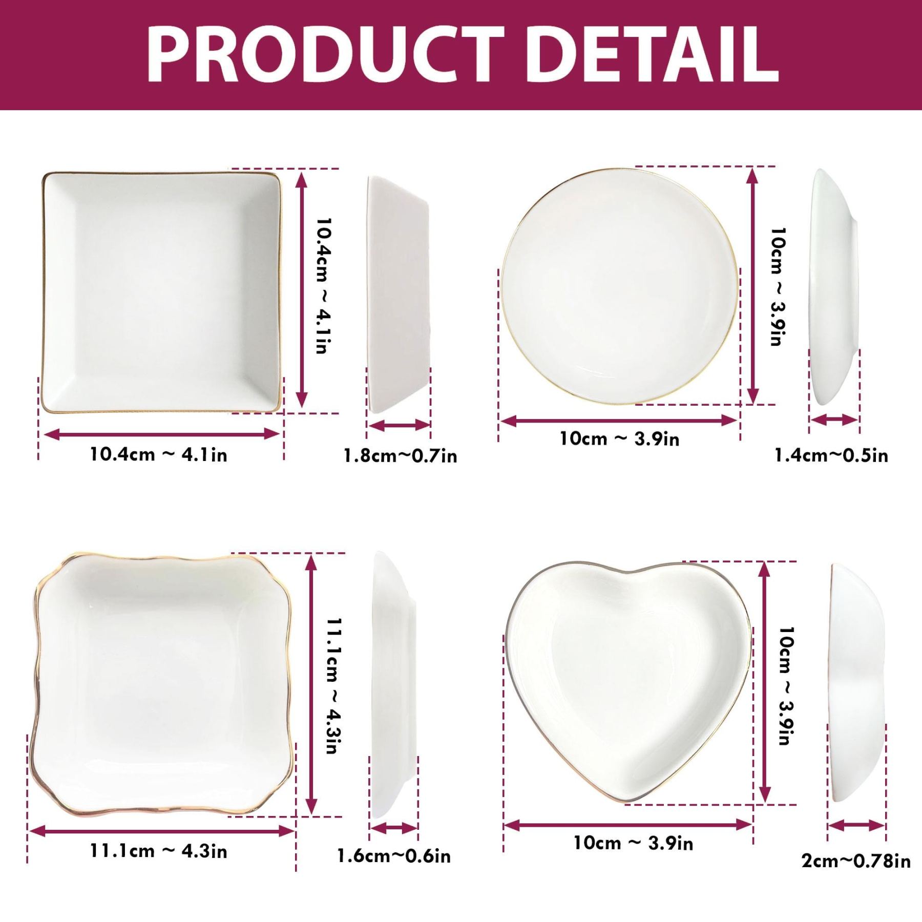 Personalized University Logo Graduation Trinket Ring Dish for Unique & Love | JNSDec143