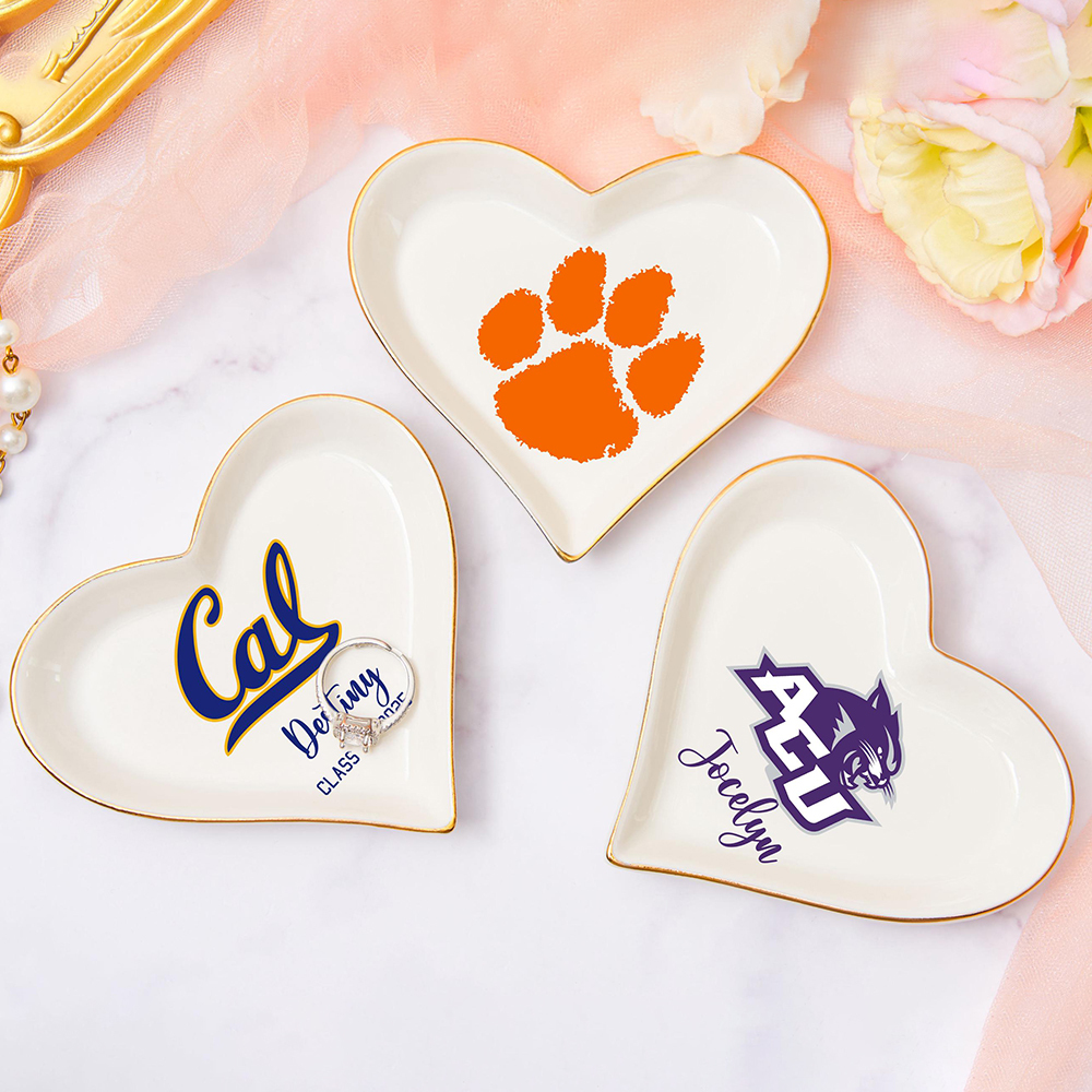 Personalized University Logo Graduation Trinket Ring Dish for Unique & Love | JNSDec143