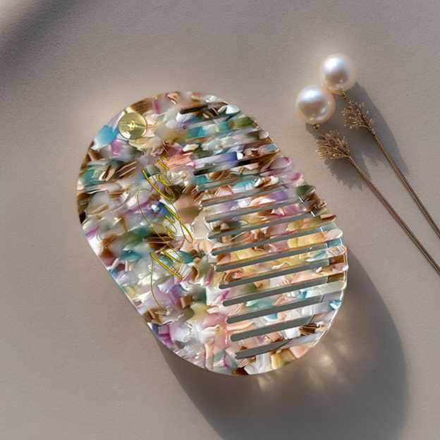 Personalized Name Portable Comb with Mirror | JNSDec194