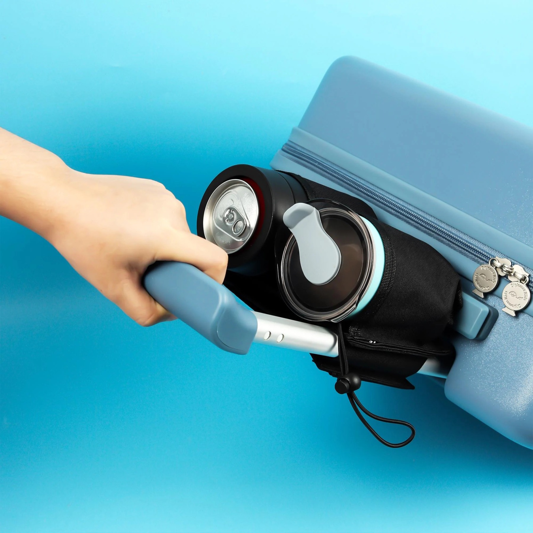 Personalized Suitcase Cup Holder For Travel | JNSBag110