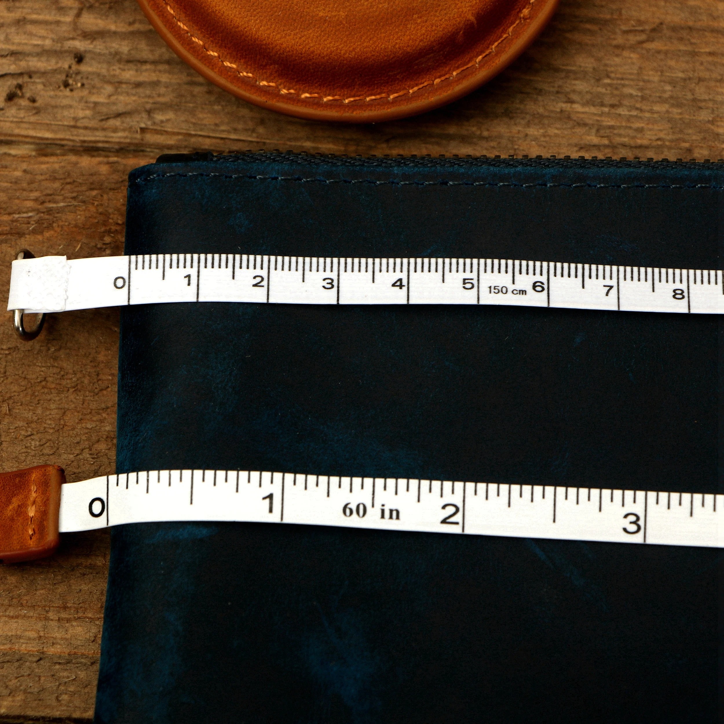 Personalized Monogram Leather Measuring Tape for Unique & Love | JNSTool21