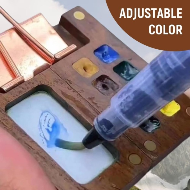 Personalized Name Magnetic Portable Watercolor Paint Box Kit for Unique & Love | JNSTool22