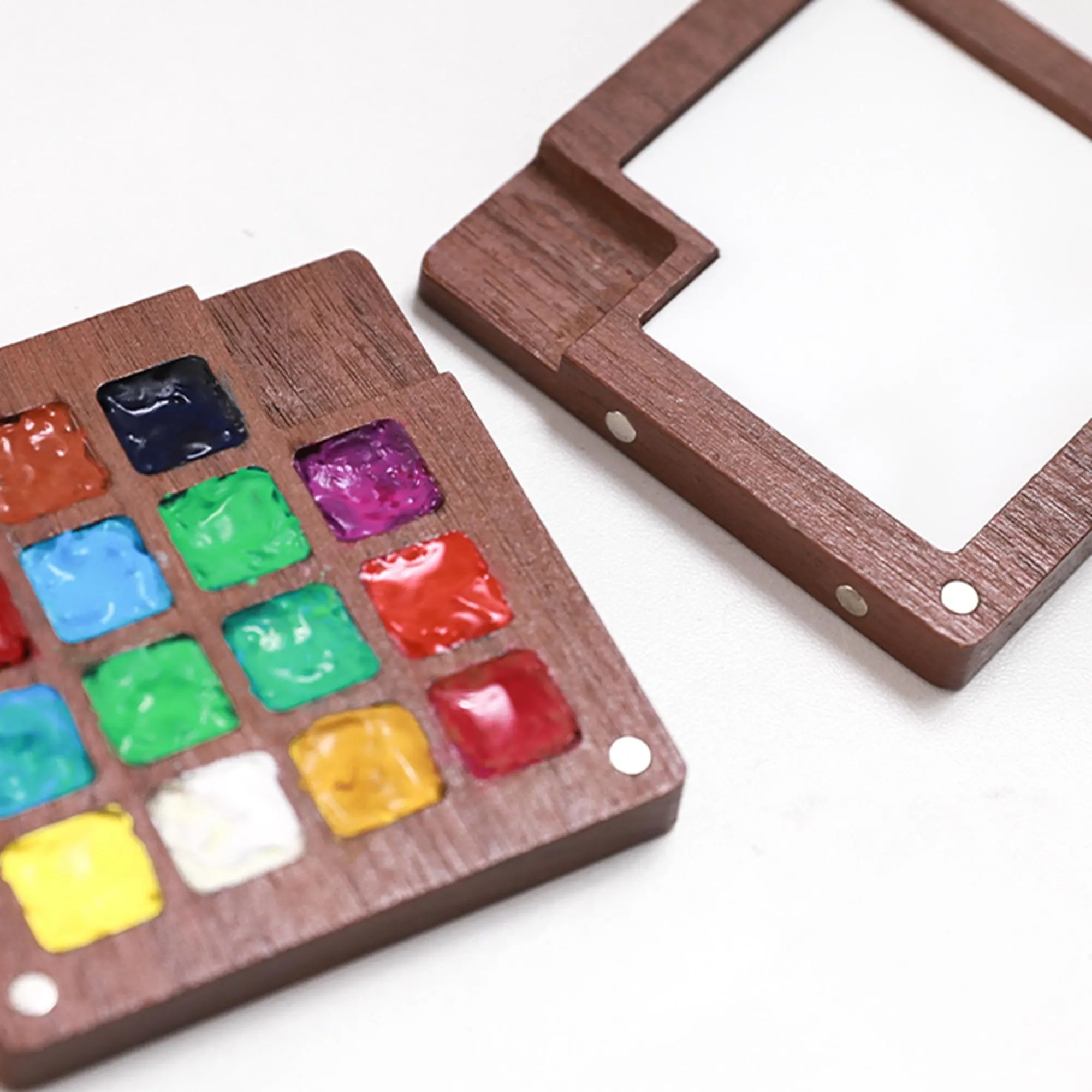 Personalized Name Magnetic Portable Watercolor Paint Box Kit for Unique & Love | JNSTool22