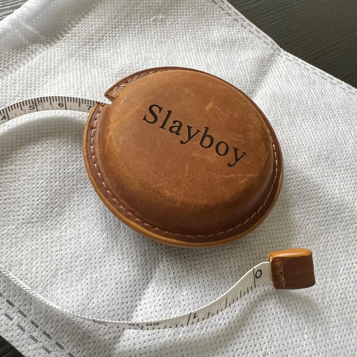 Personalized Monogram Leather Measuring Tape for Unique & Love | JNSTool21