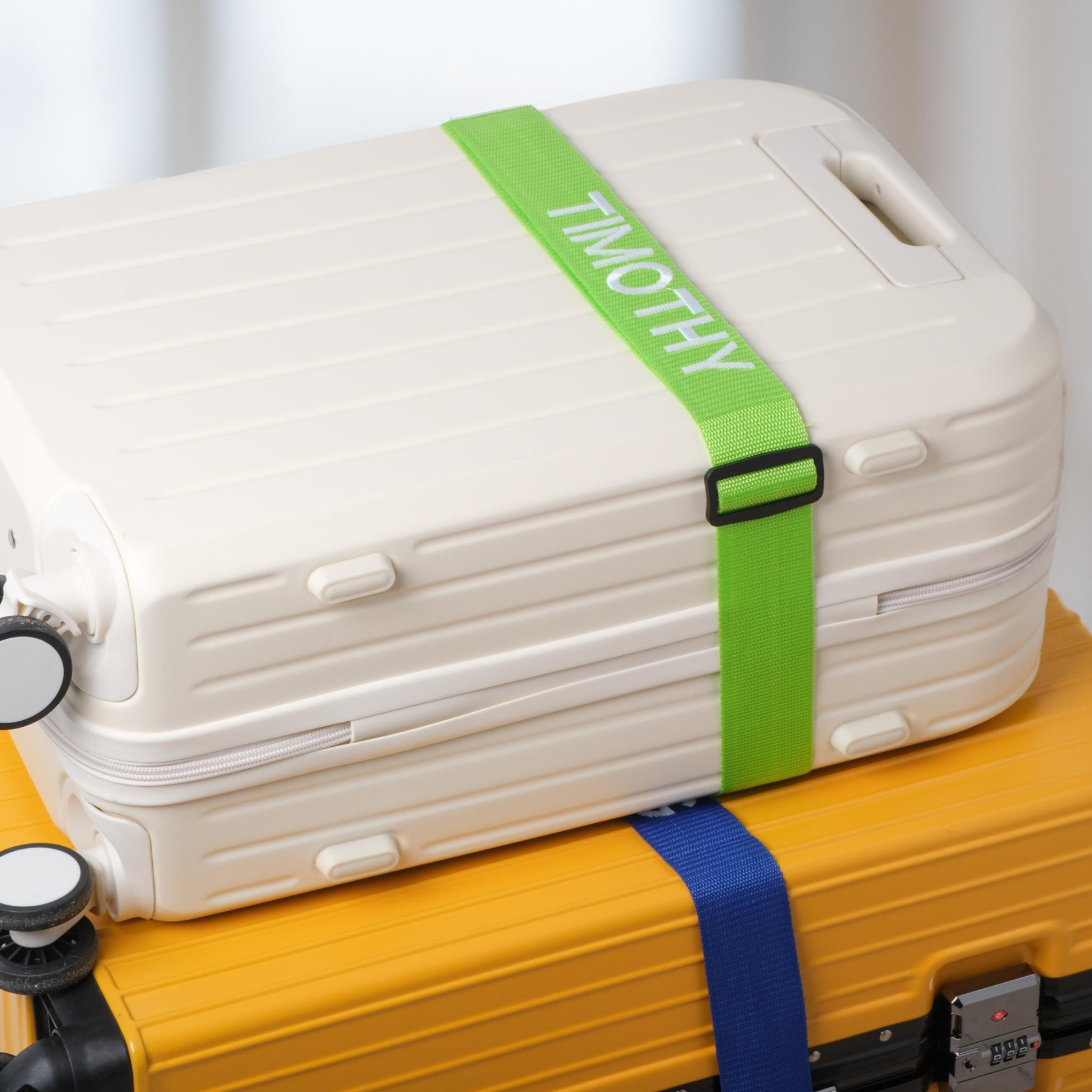 Personalized Name Embroidery Luggage Strap Belt | JNSDec145
