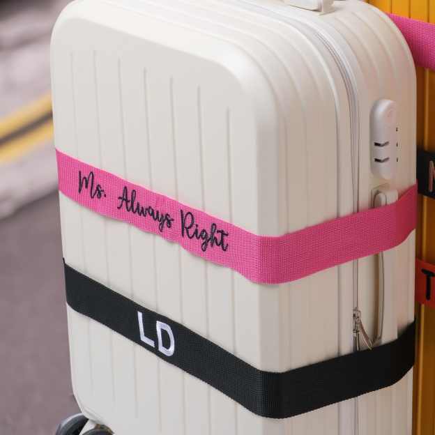 Personalized Name Embroidery Luggage Strap Belt | JNSDec145