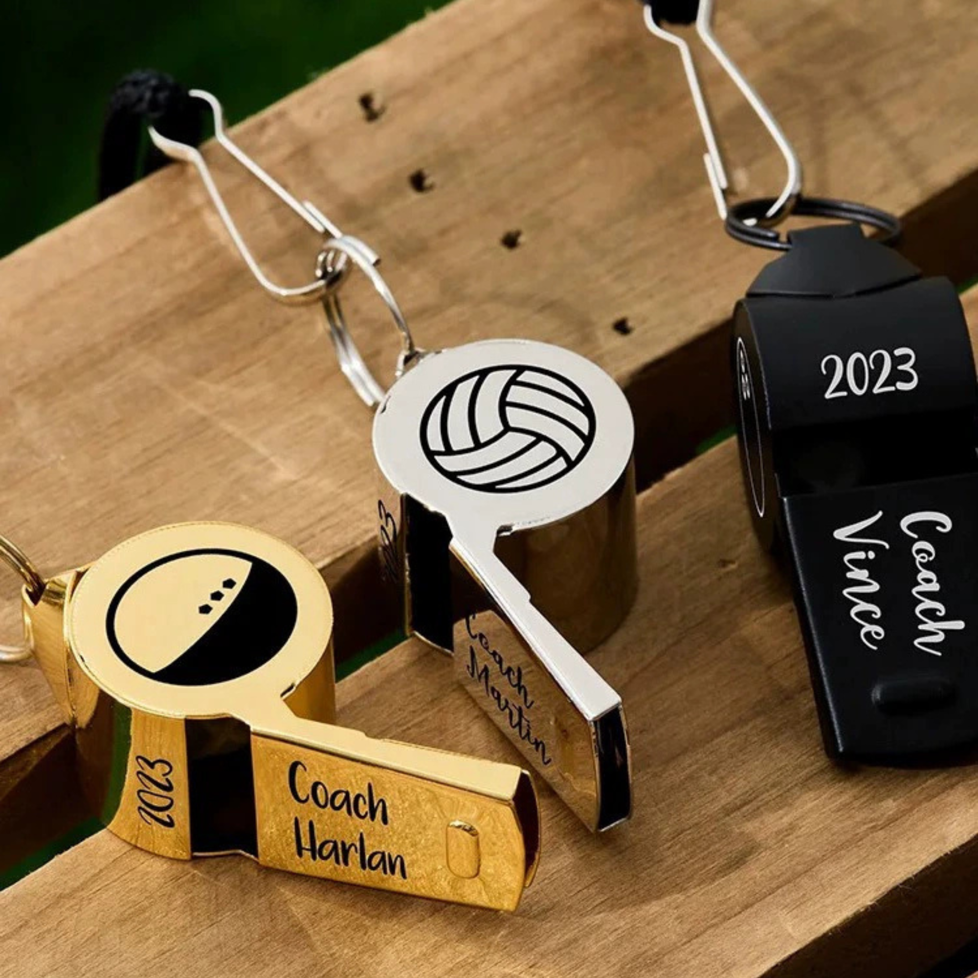 Personalized Engraved Sports Whistle for Coach & Teacher gift  | JNSTool16
