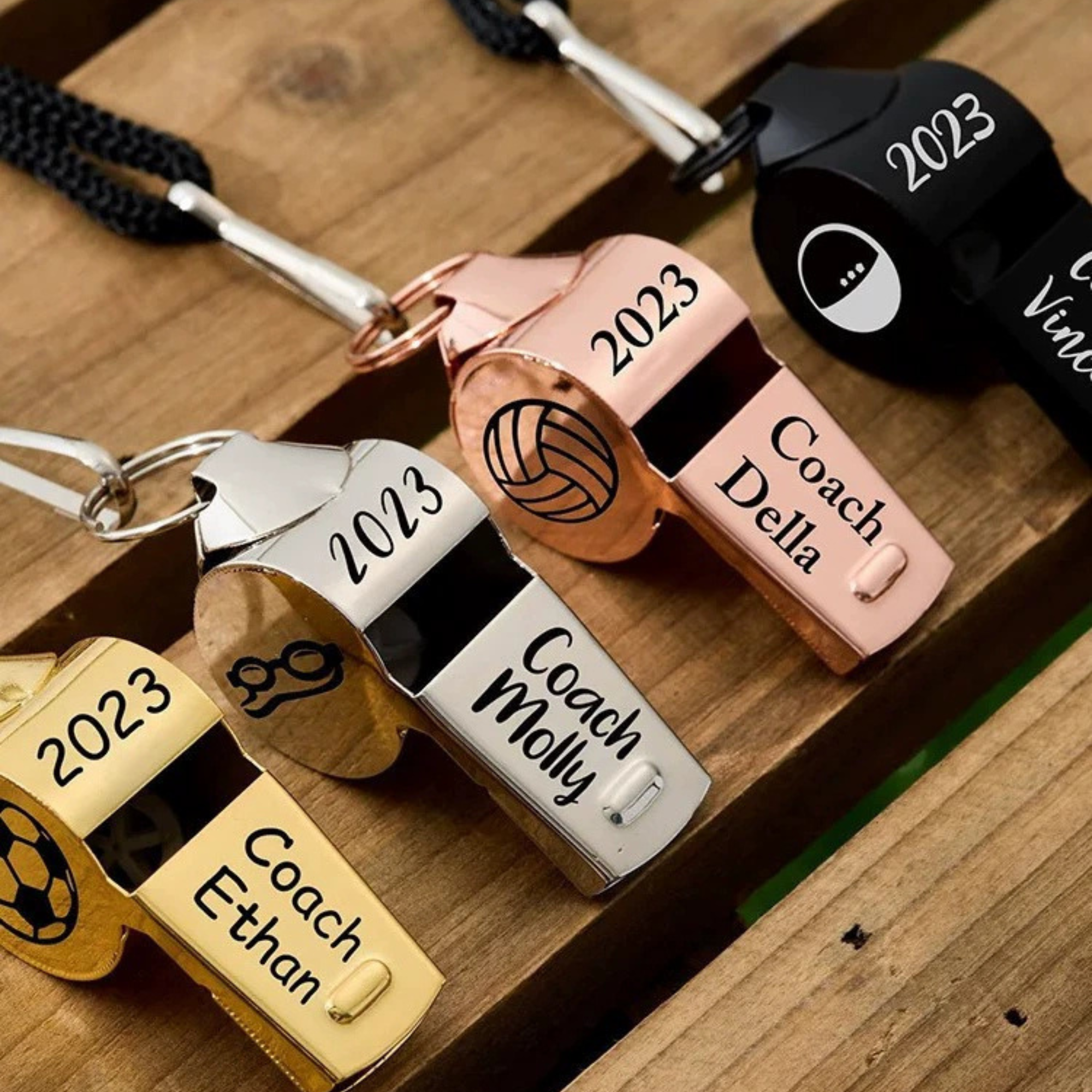 Personalized Engraved Sports Whistle for Coach & Teacher gift  | JNSTool16