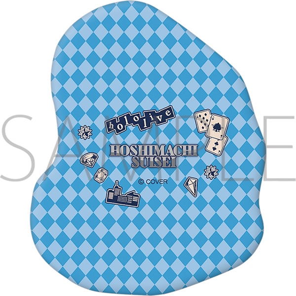 [Pre-order] hololive - Detective and Phantom Thief, Mystery Hidden in the Museum - Die-cut cushion Hoshimachi Suisei