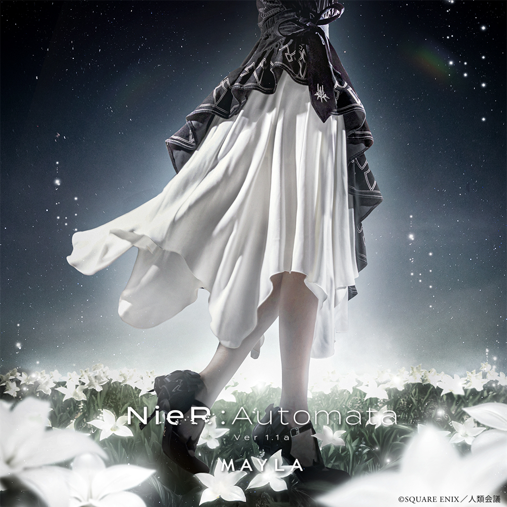 [Pre-order] "NieR:Automata Ver1.1a" x MAYLA - 2B Iconic Skirt - Cruel Black