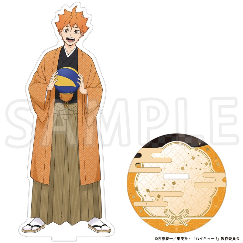 [Pre-order] TOHO animation - "Haikyu!!" Original Acrylic Stand Hinata Shoyo TaS10th Ver. [Made-to-order]