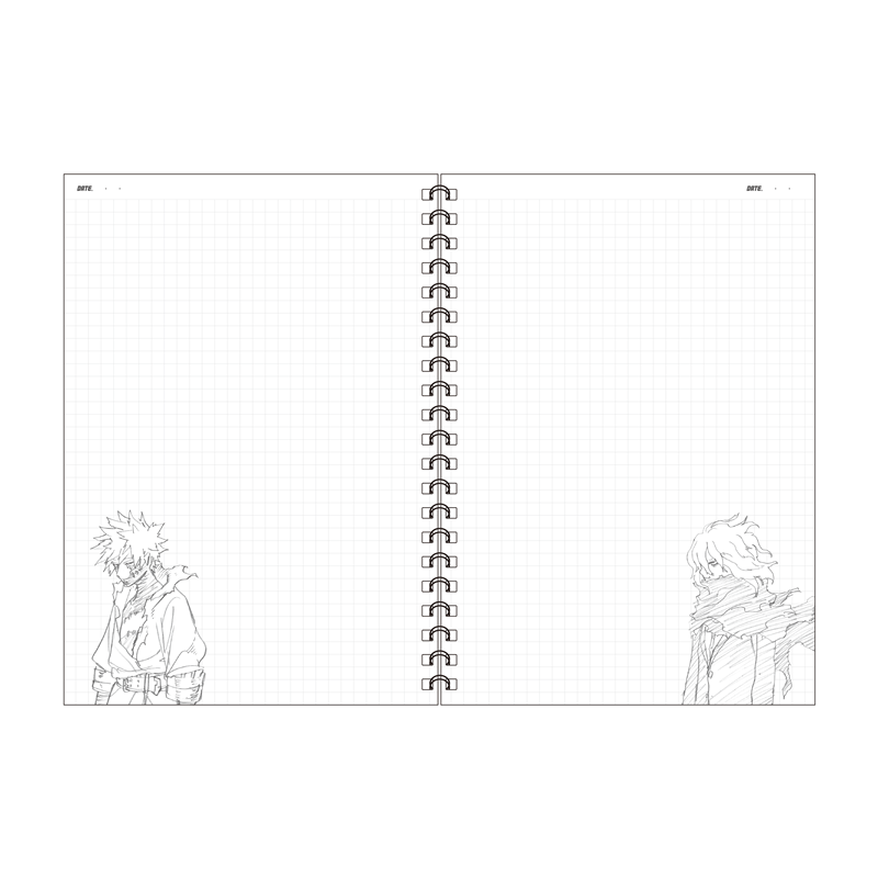 [Pre-order] Jump Characters Store  x "My Hero Academia" American Comic Style Ring Notebook Villain