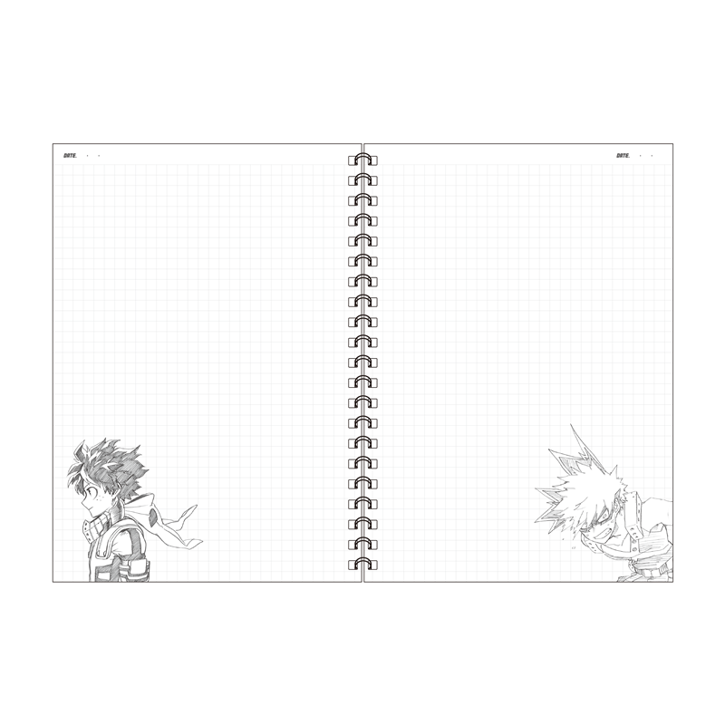 [Pre-order] Jump Characters Store  x "My Hero Academia" American Comic Style Ring Notebook Students