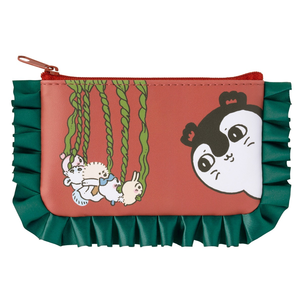[Pre-order] Chiikawa Movie Chiikawa Island Kombu Frilled 2-Piece Pouch Set