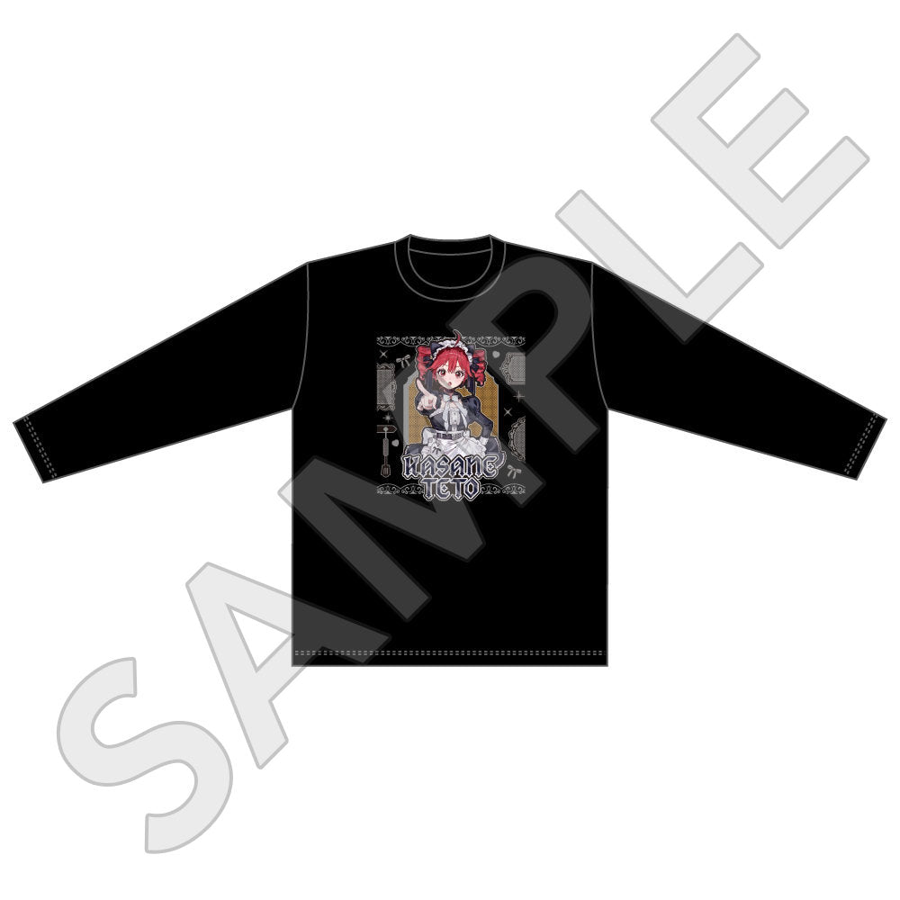 [Pre-order] KASANE TETO - Long-Sleeve T-Shirt / Black