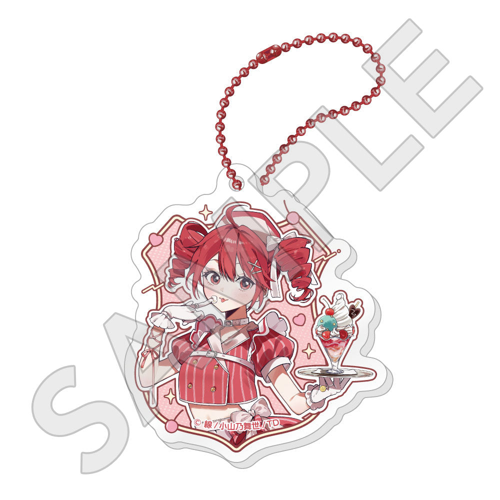 [Pre-order] KASANE TETO - Acrylic Keychain / Red