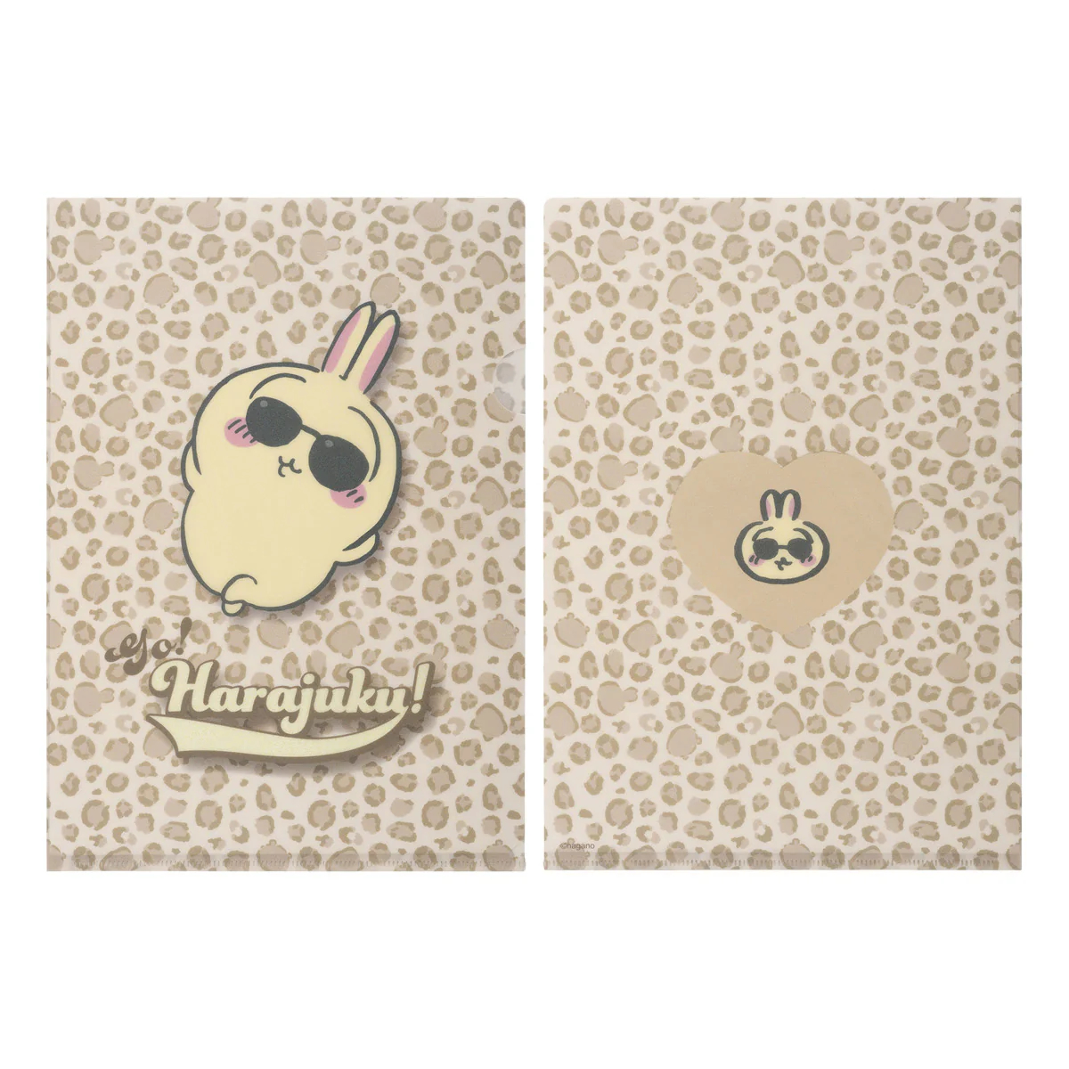 [Pre-order] "Chiikawa" Chiikawa Go! HARAJUKU Clear File - Usagi with Sunglasses