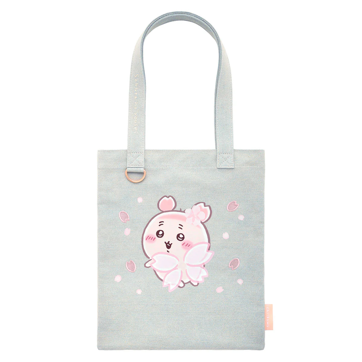 [Pre-order] "Chiikawa" Furuhonya Sakura Fairy - Denim tote bag