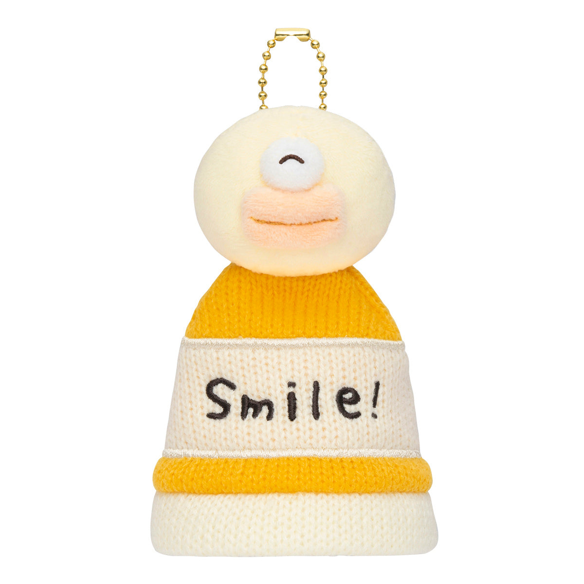 [Pre-order] "Chiikawa" Chiikawa Park Plush Mascot-sized Knitted Hat Keychain - Ode